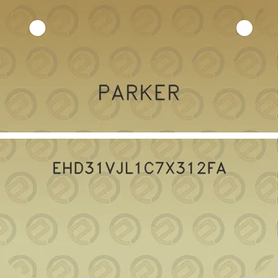 parker-ehd31vjl1c7x312fa