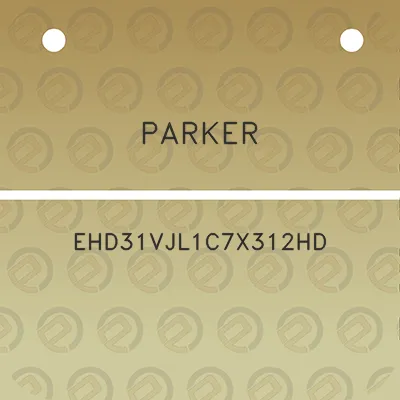 parker-ehd31vjl1c7x312hd