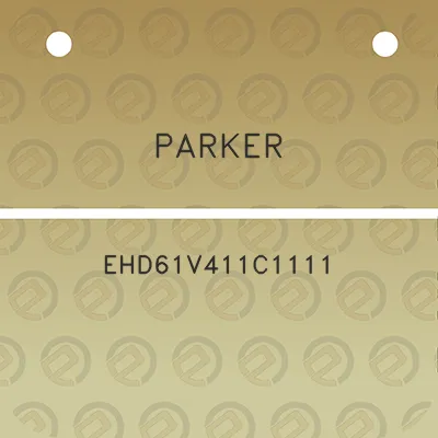 parker-ehd61v411c1111