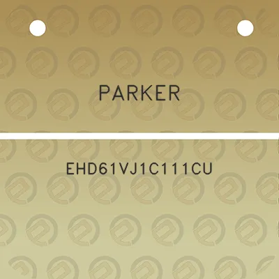 parker-ehd61vj1c111cu