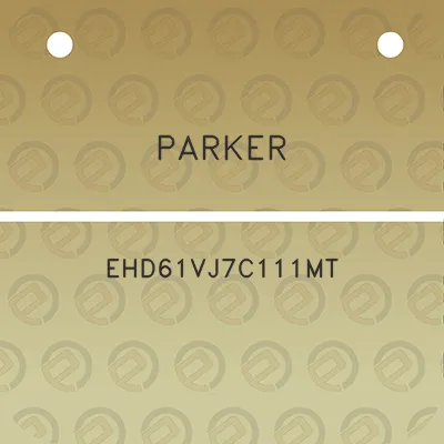 parker-ehd61vj7c111mt