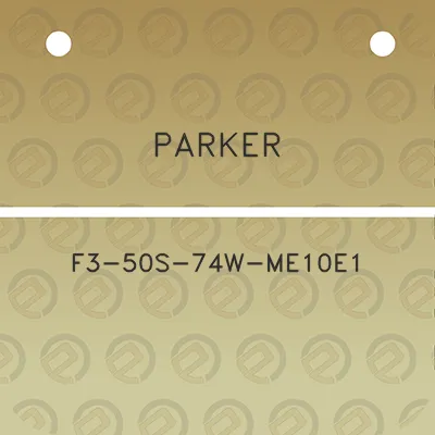 parker-f3-50s-74w-me10e1