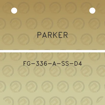 parker-fg-336-a-ss-d4