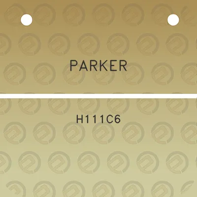 parker-h111c6