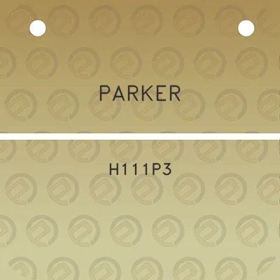 parker-h111p3