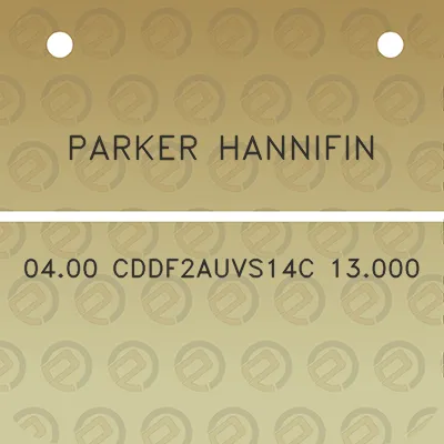 parker-hannifin-0400-cddf2auvs14c-13000