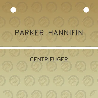 parker-hannifin-centrifuger