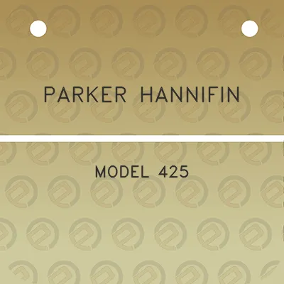 parker-hannifin-model-425