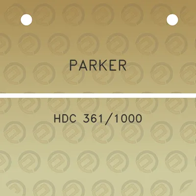 parker-hdc-3611000