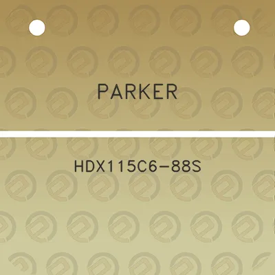 parker-hdx115c6-88s