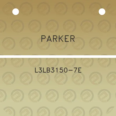 parker-l3lb3150-7e