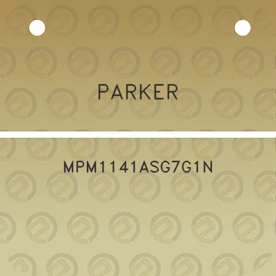 parker-mpm1141asg7g1n