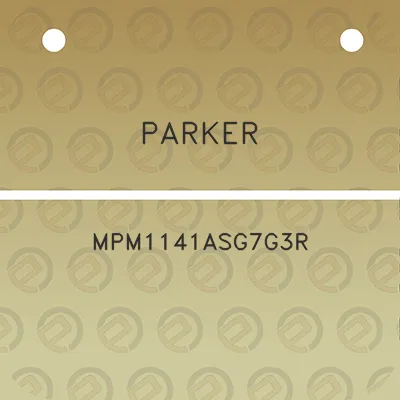 parker-mpm1141asg7g3r