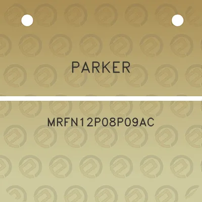 parker-mrfn12p08p09ac