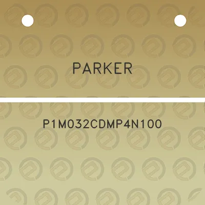 parker-p1m032cdmp4n100