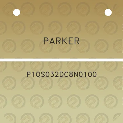 parker-p1qs032dc8n0100