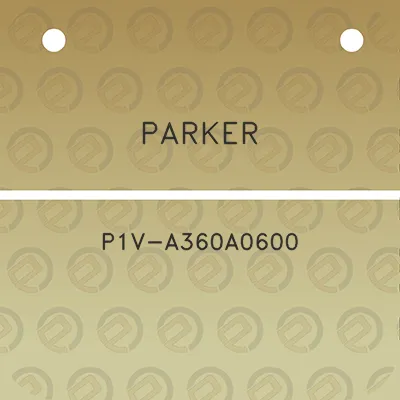 parker-p1v-a360a0600