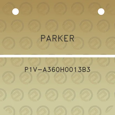 parker-p1v-a360h0013b3