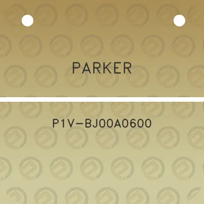 parker-p1v-bj00a0600