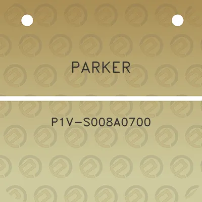 parker-p1v-s008a0700