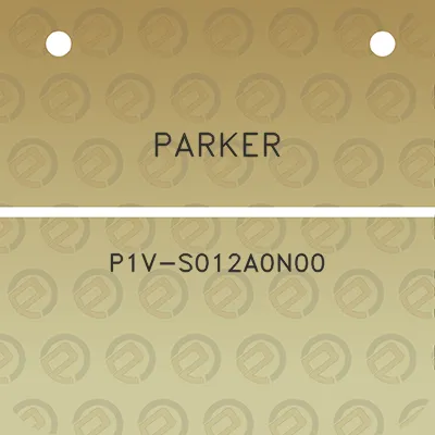 parker-p1v-s012a0n00