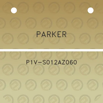 parker-p1v-s012az060