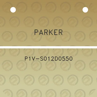 parker-p1v-s012d0550