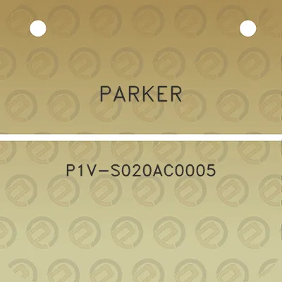 parker-p1v-s020ac0005