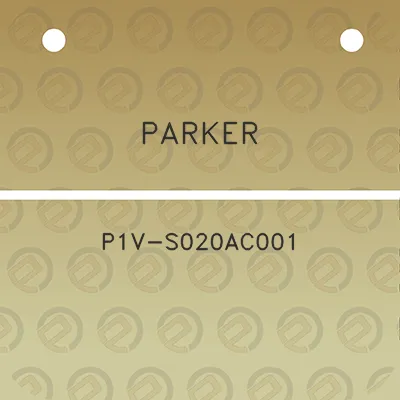 parker-p1v-s020ac001