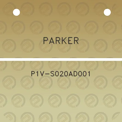 parker-p1v-s020ad001