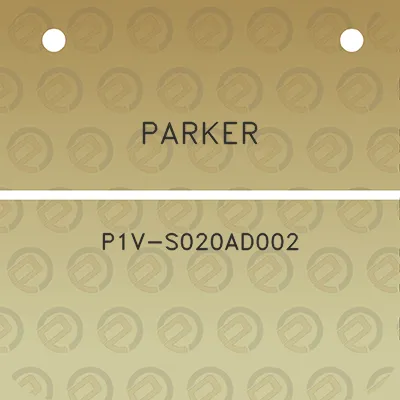 parker-p1v-s020ad002