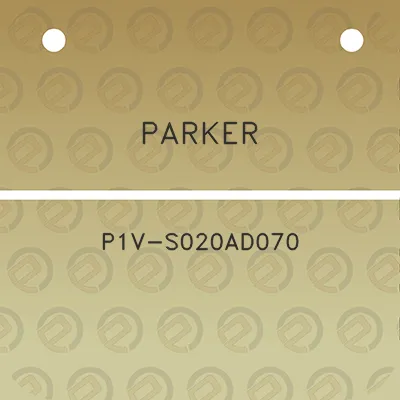 parker-p1v-s020ad070