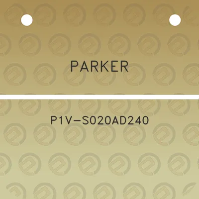 parker-p1v-s020ad240