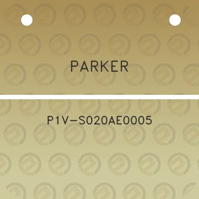 parker-p1v-s020ae0005