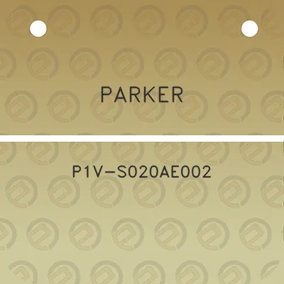 parker-p1v-s020ae002