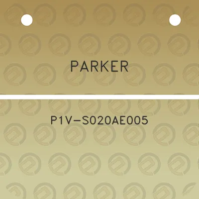 parker-p1v-s020ae005