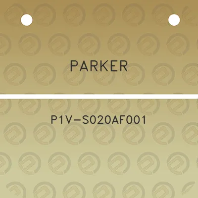 parker-p1v-s020af001