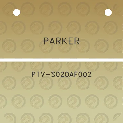 parker-p1v-s020af002