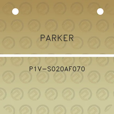 parker-p1v-s020af070