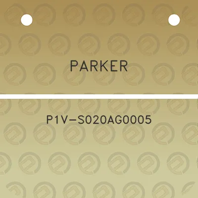 parker-p1v-s020ag0005