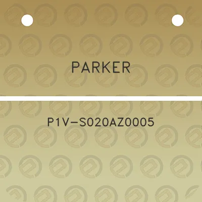 parker-p1v-s020az0005