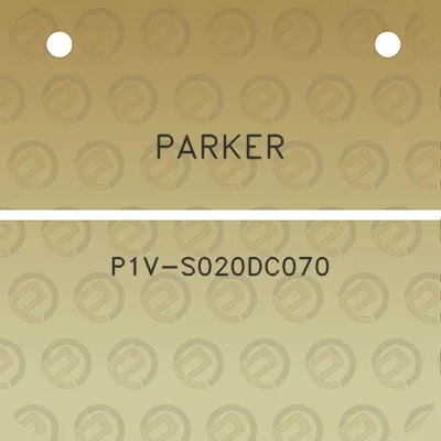 parker-p1v-s020dc070