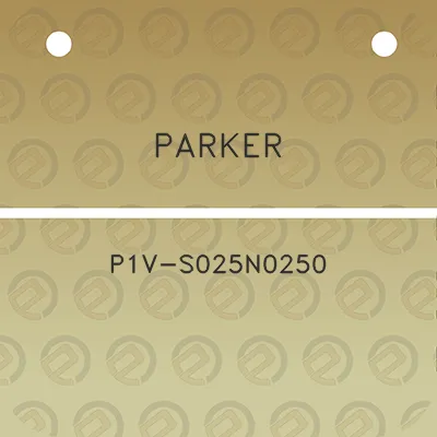 parker-p1v-s025n0250