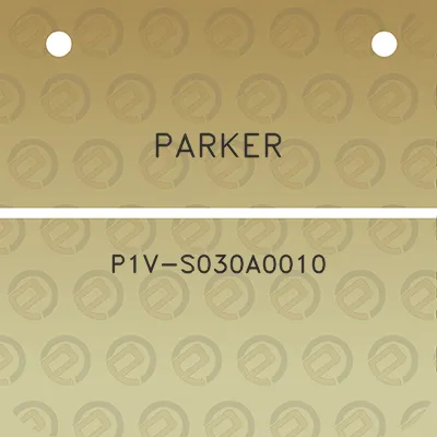 parker-p1v-s030a0010