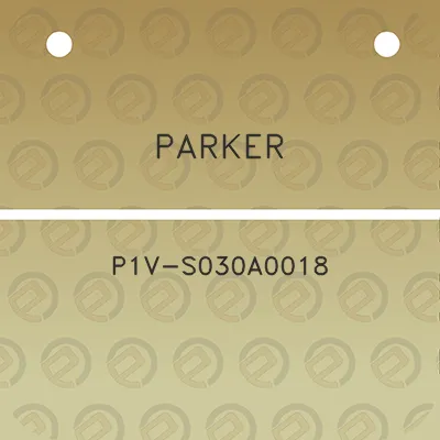 parker-p1v-s030a0018