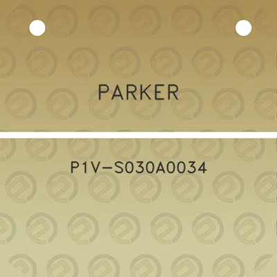 parker-p1v-s030a0034