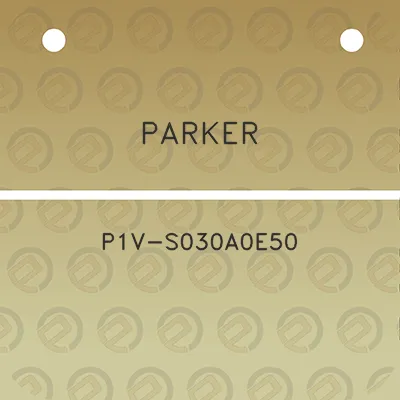 parker-p1v-s030a0e50