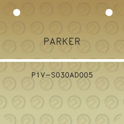 parker-p1v-s030ad005