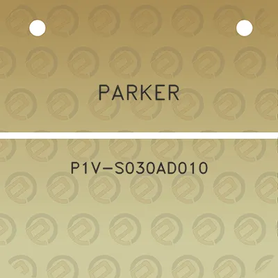 parker-p1v-s030ad010