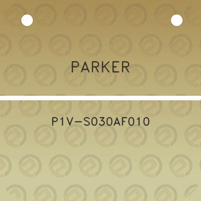 parker-p1v-s030af010